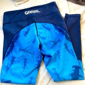 Grrrl Shark Tank leggings